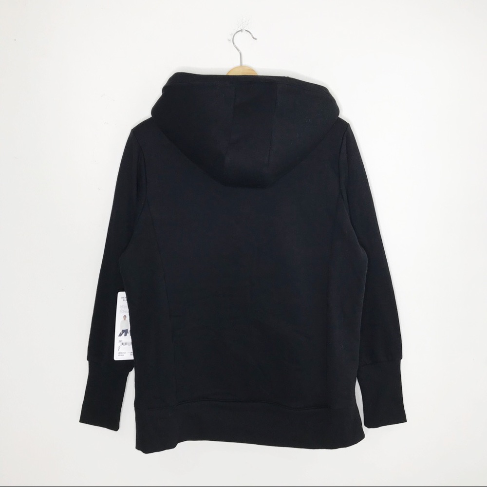 NWT ALO Yoga Heat Up Black Hoodie Sweatshirt - Picture 4 of 8